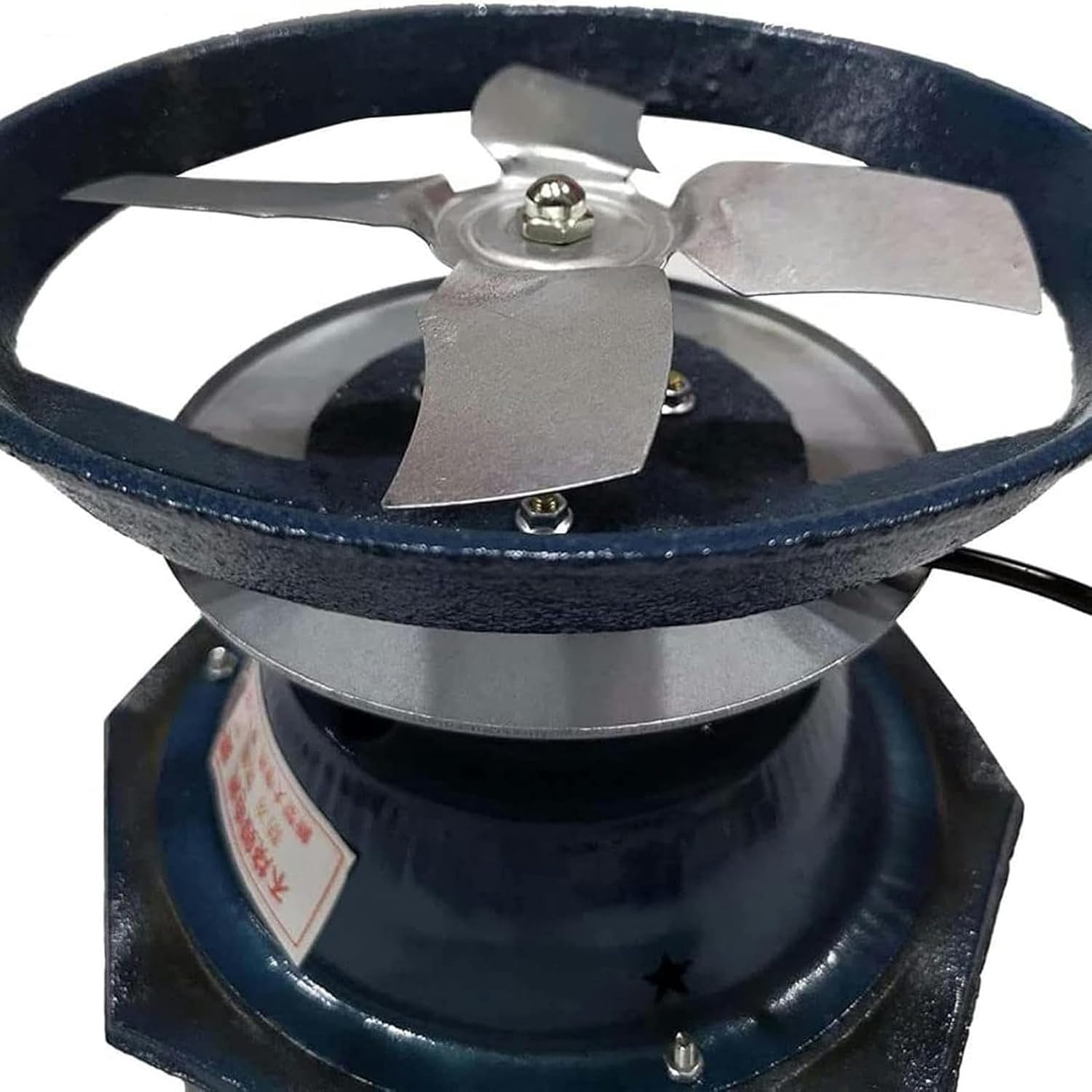 100W Chimney Fan Induced Draft Fan Exhaust Fan, Flue Fan Household Exhaust Smoke Machine Dust Chimney Induced Draft Fan