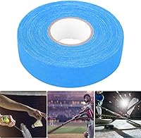 Vista 3 de Cyrank Hockey Protective Tape, Waterproof Hockey Grip Tape Tennis Badminton Racket Overgrip Hockey Stick Tape for Badminton Grip(Blue)