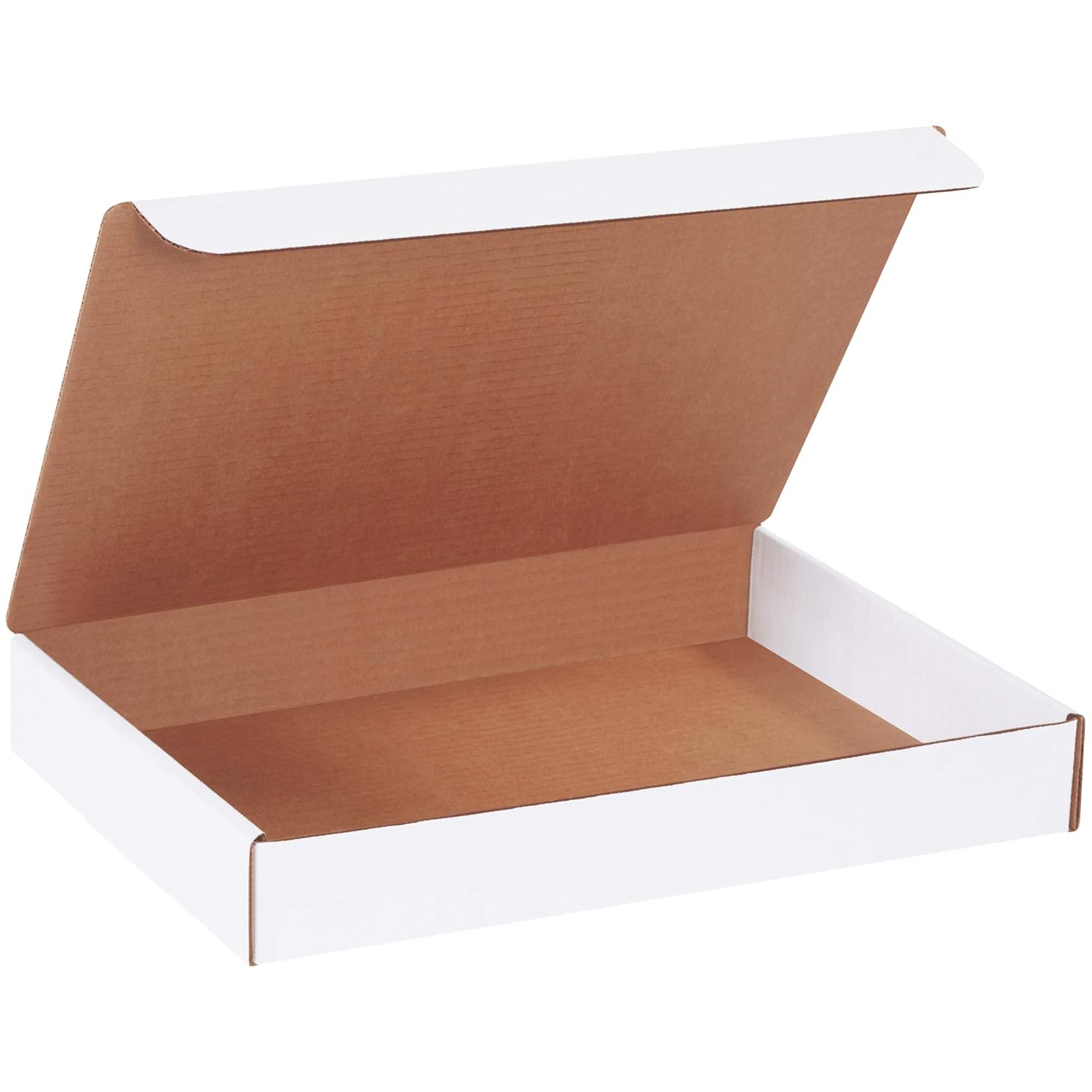 BOX USA BML14102 Literature Mailers, 14 x 10 x 2, White (Pack of 50)