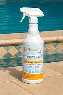 Pool Calcium & Scale Remover – Professional Pool Tile, Waterline & Hard Water Stain Cleaner for Calcium, Lime, Rust & Mineral Deposits