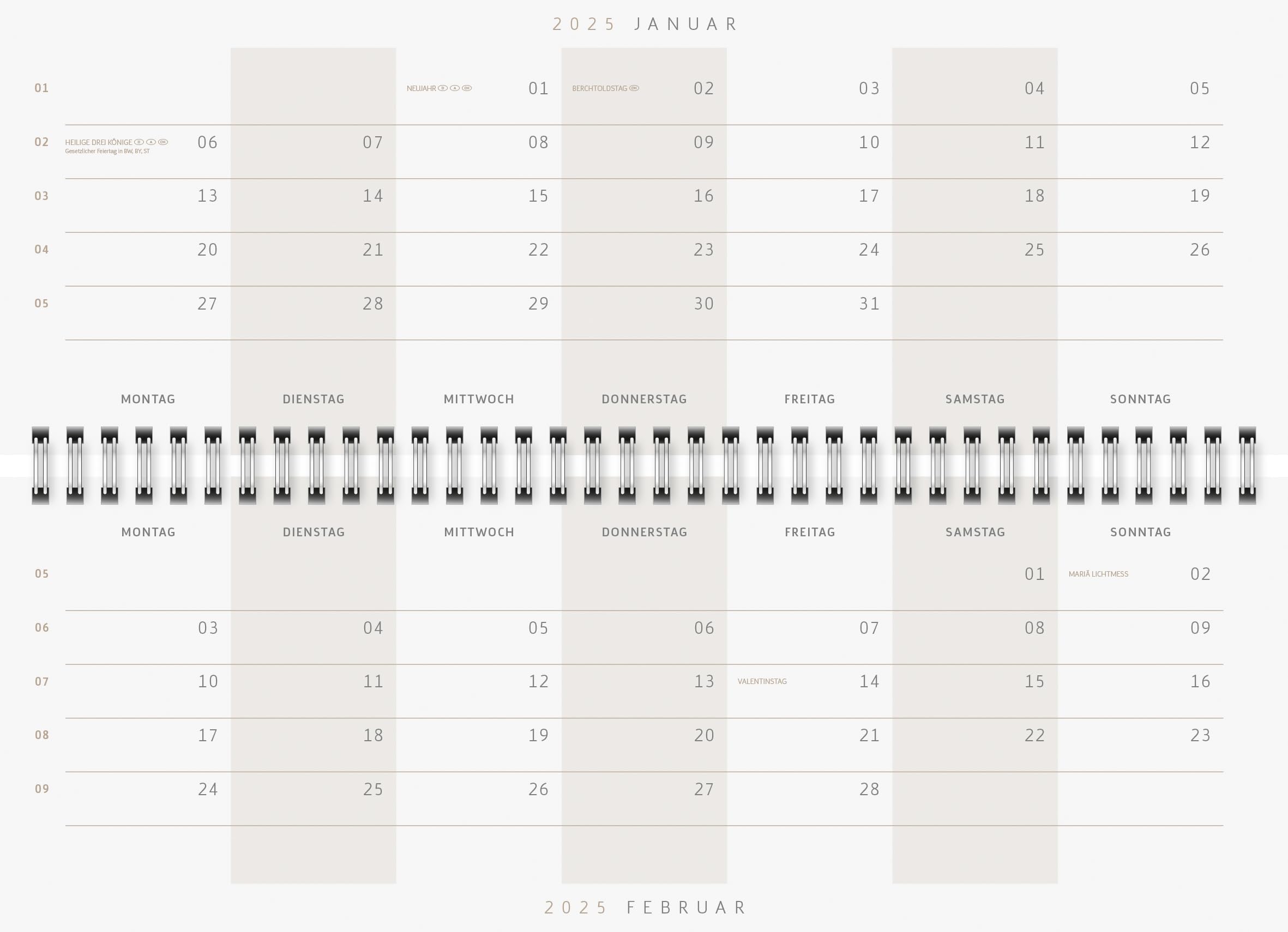 rido/idé Young Line 2025 Landscape Appointment Book Wild Flowers 297 x 105 mm Textile, Green, nicht bekannt - Image 4