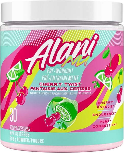 Alani Nu Pre Workout Powder Cherry Twist