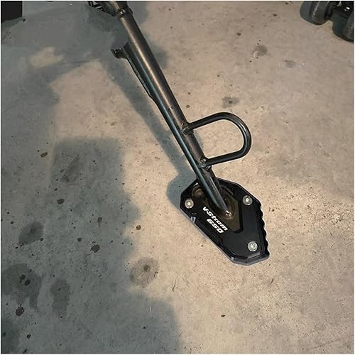 Miniatura 4 de JADESA CNC aluminio Motorcycle Kickstand Foot Side Stand Extension Pad Support Plate for Suzuki V-Strom 650XT 1000 DL1000 VSTROM 650 DL650 1050