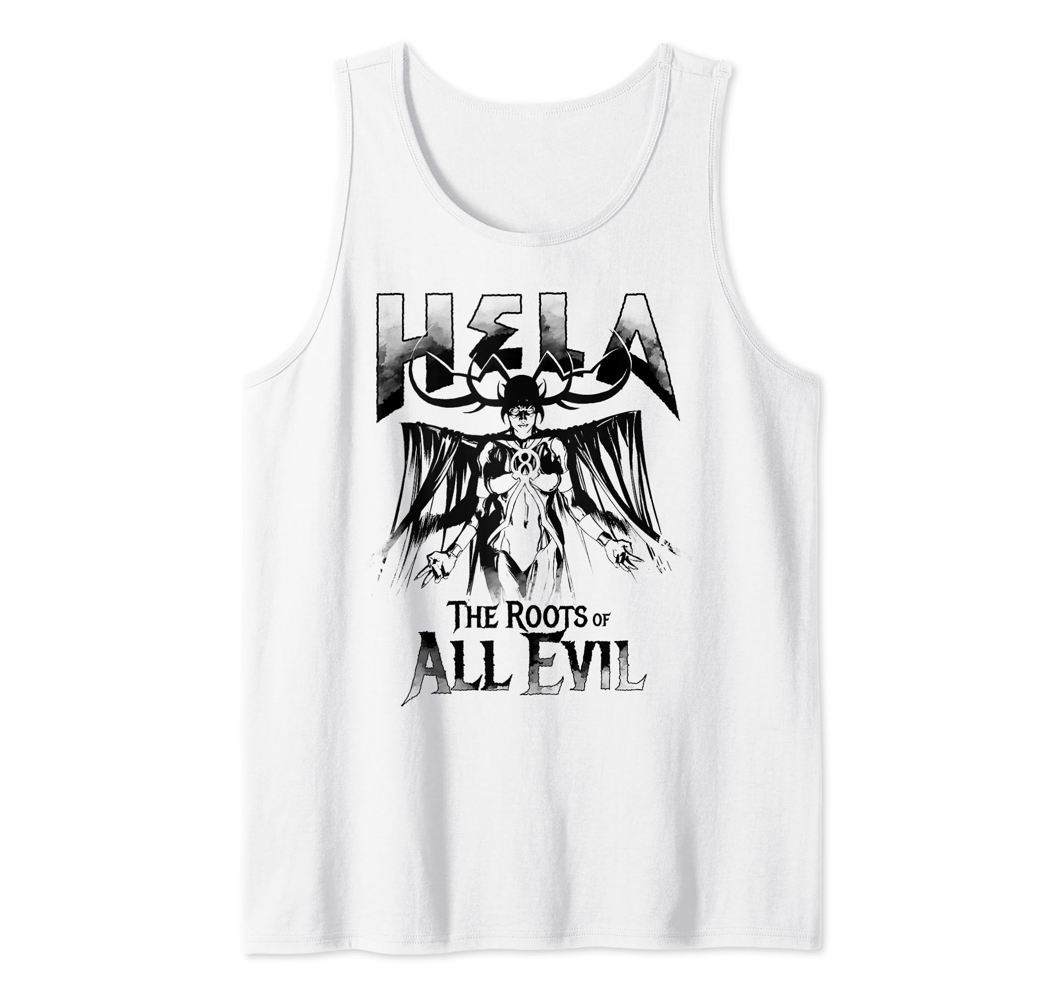 Marvel Hela tank top con grabado artístico de alta calidad y tacto suave de algodon premium 2