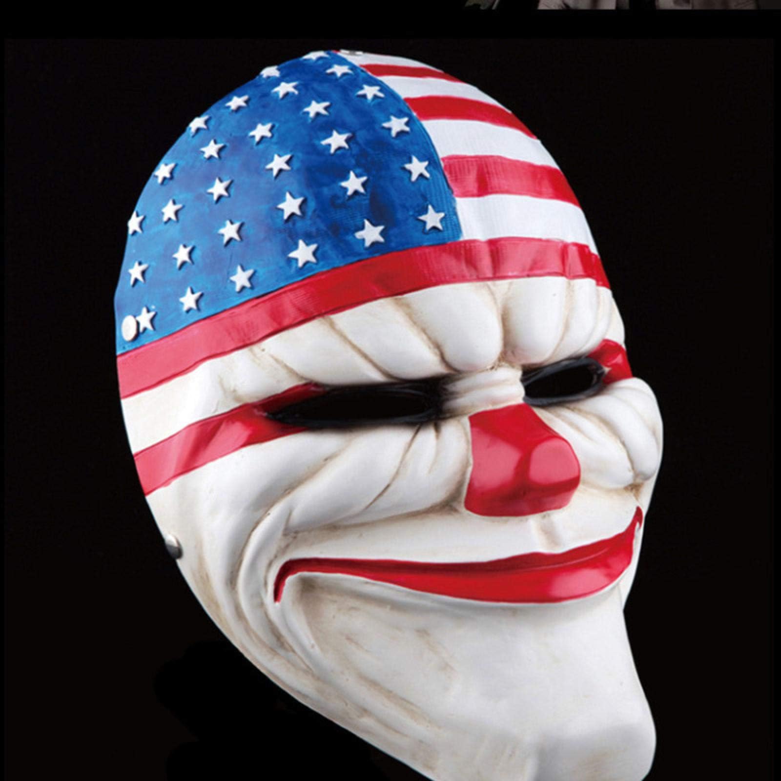 Halloween mask High-grade Payday 2 Ant Batman V Vendetta God Smiley Face Resin Masks Halloween Party Cosplay Masquerade Festive Party Supplies Dallas