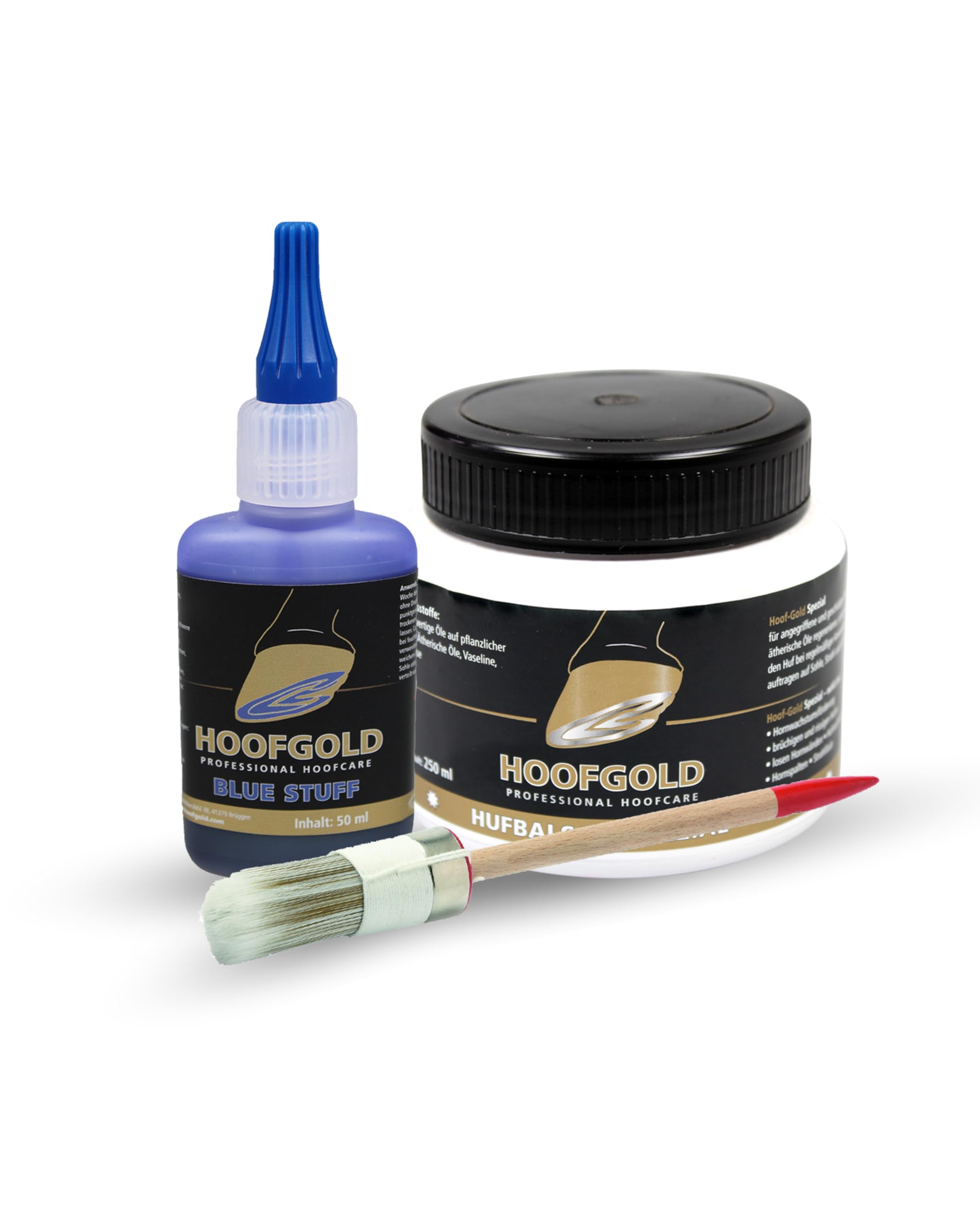 HOOFGOLD BlueStuff - Traitement Pour Pourriture Des Rayons Et Ligne Blanche Des Sabots Cheval