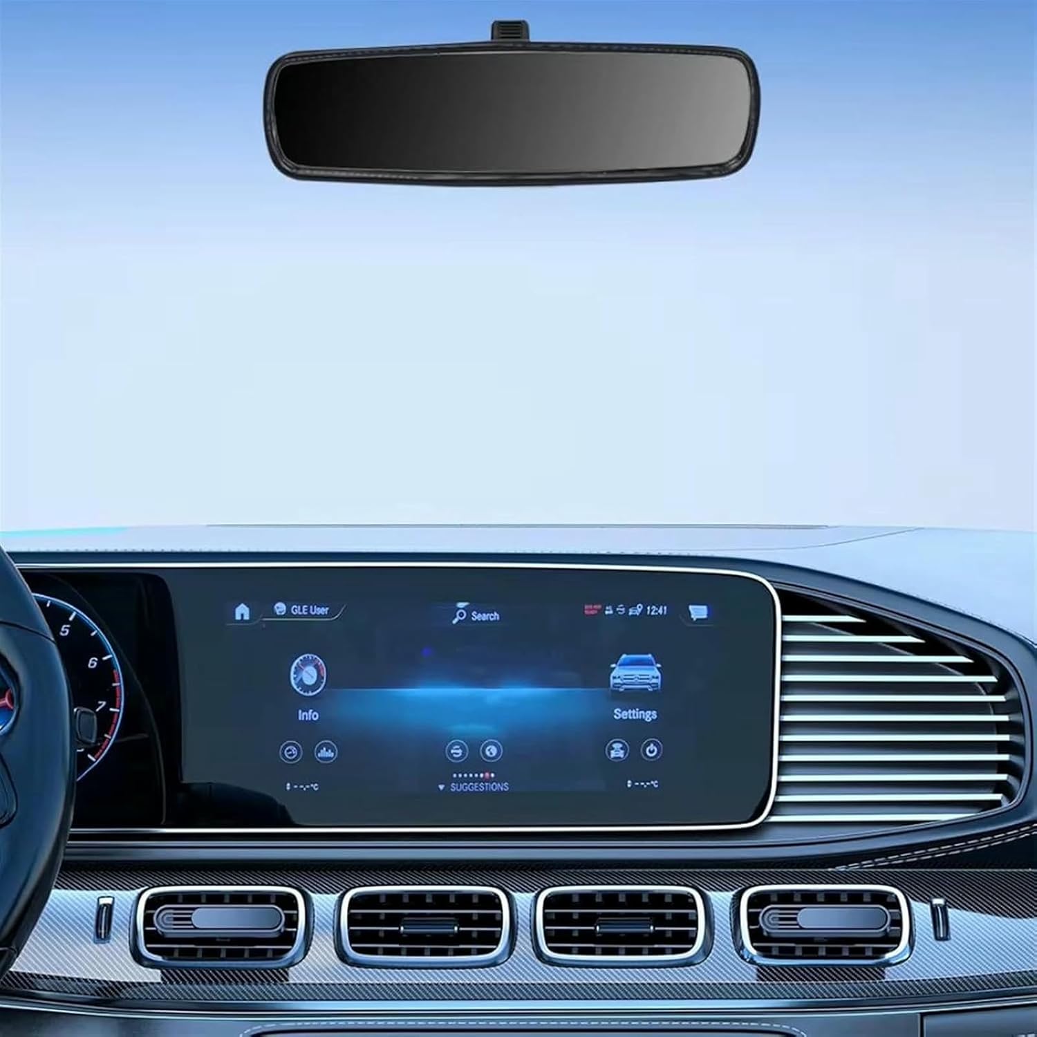 Car Interior Rearview Mirror for Chevrolet for Cruze for Avio Car Interior Mirror 13585947 13503045 Inside Rearview Center Mirror Car Rear View Mirror