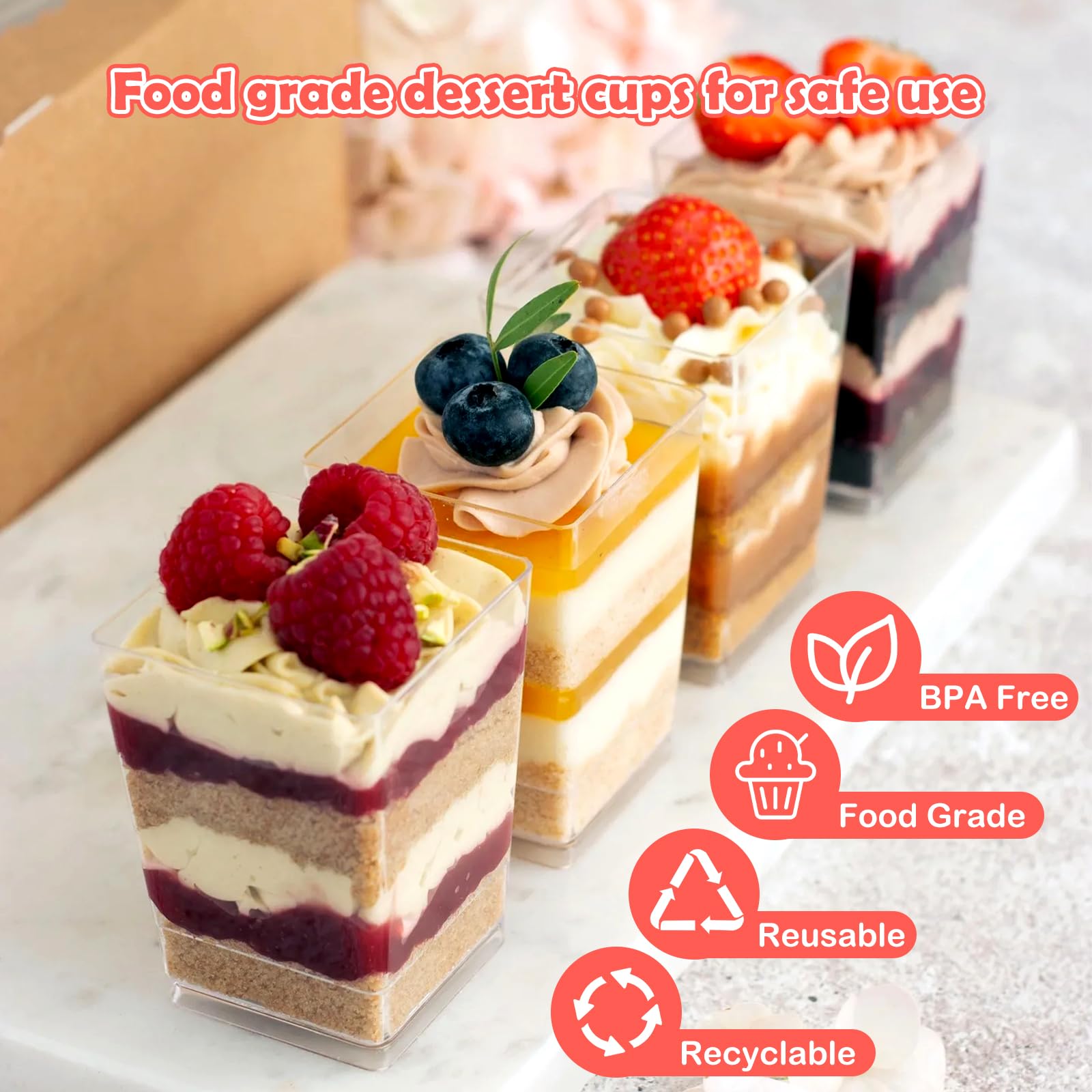 Bicchieri di plastica per tiraisu in offerta a Settebre 2023 - StayFood