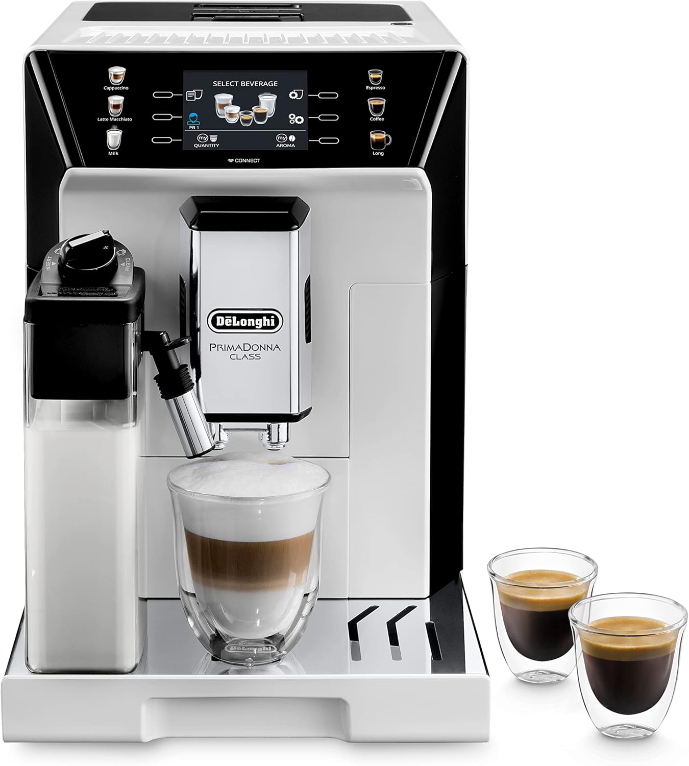 De'Longhi PrimaDonna Class Fully Automatic Coffee Machine with Milk