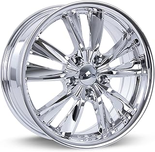 RTX TWIST Custom Wheel - 17x7, 40 Offset, 5x114.3 Bolt Pattern, 73.1mm Hub - Chrome Rim