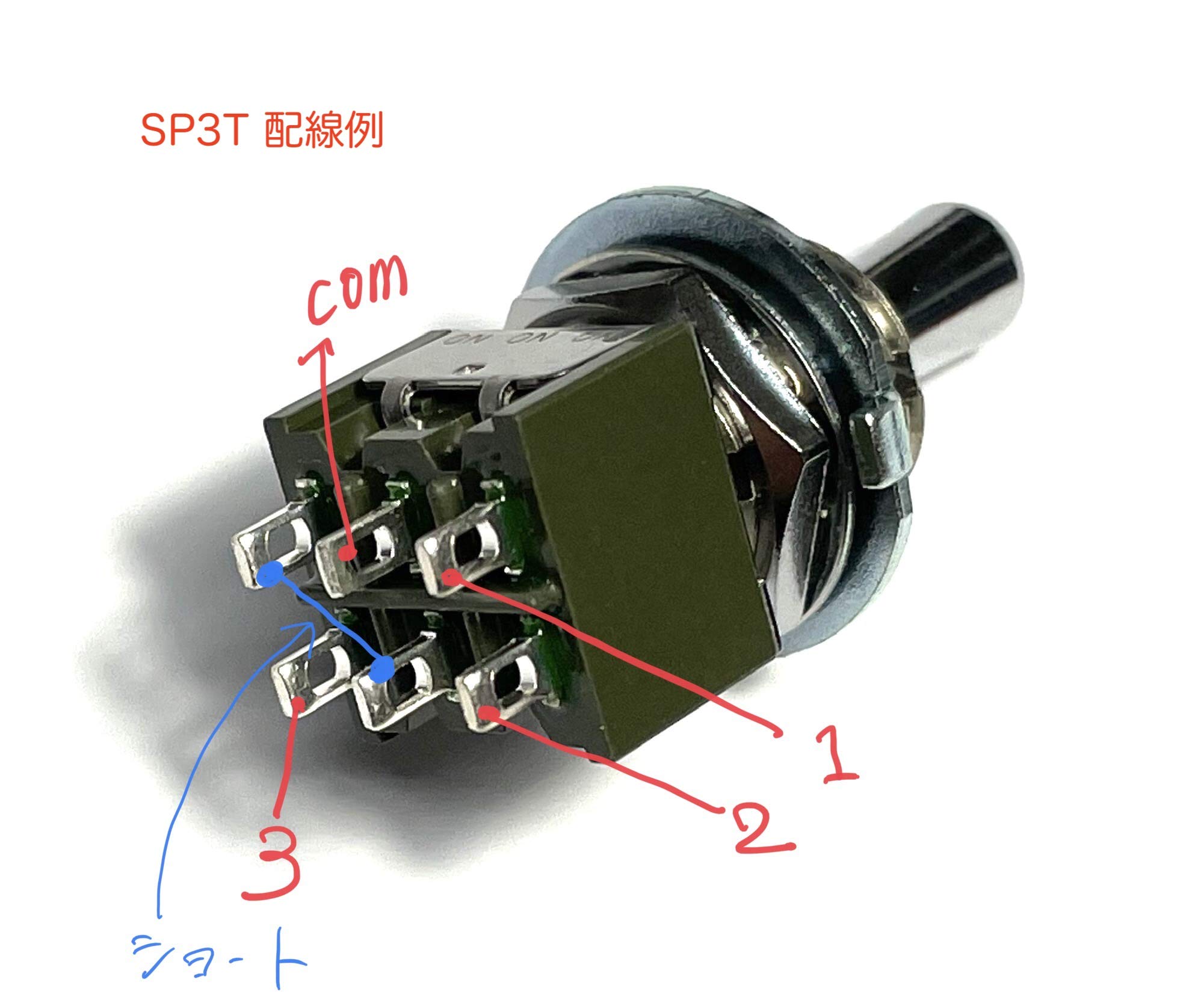 Amazon.co.jp: NKK SWITCH ON-ON-ON ラージブッシングトグル