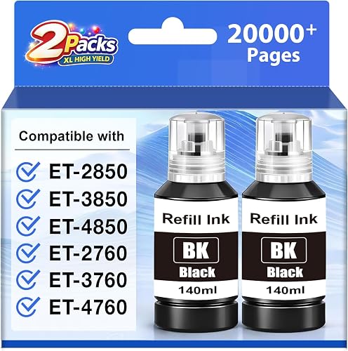Compatible Ink Refill Bottles Replacement for EPSON 502 Ink Refill Bottles
