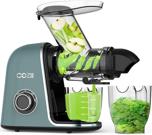 COZII Cold Press Juicer with Quiet Motor