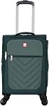 Swiss Traveller Spinner Luggage Suitcase - Soft Side Luggages - Multiple Color Options and Sizes (Mint Green, 20 in)