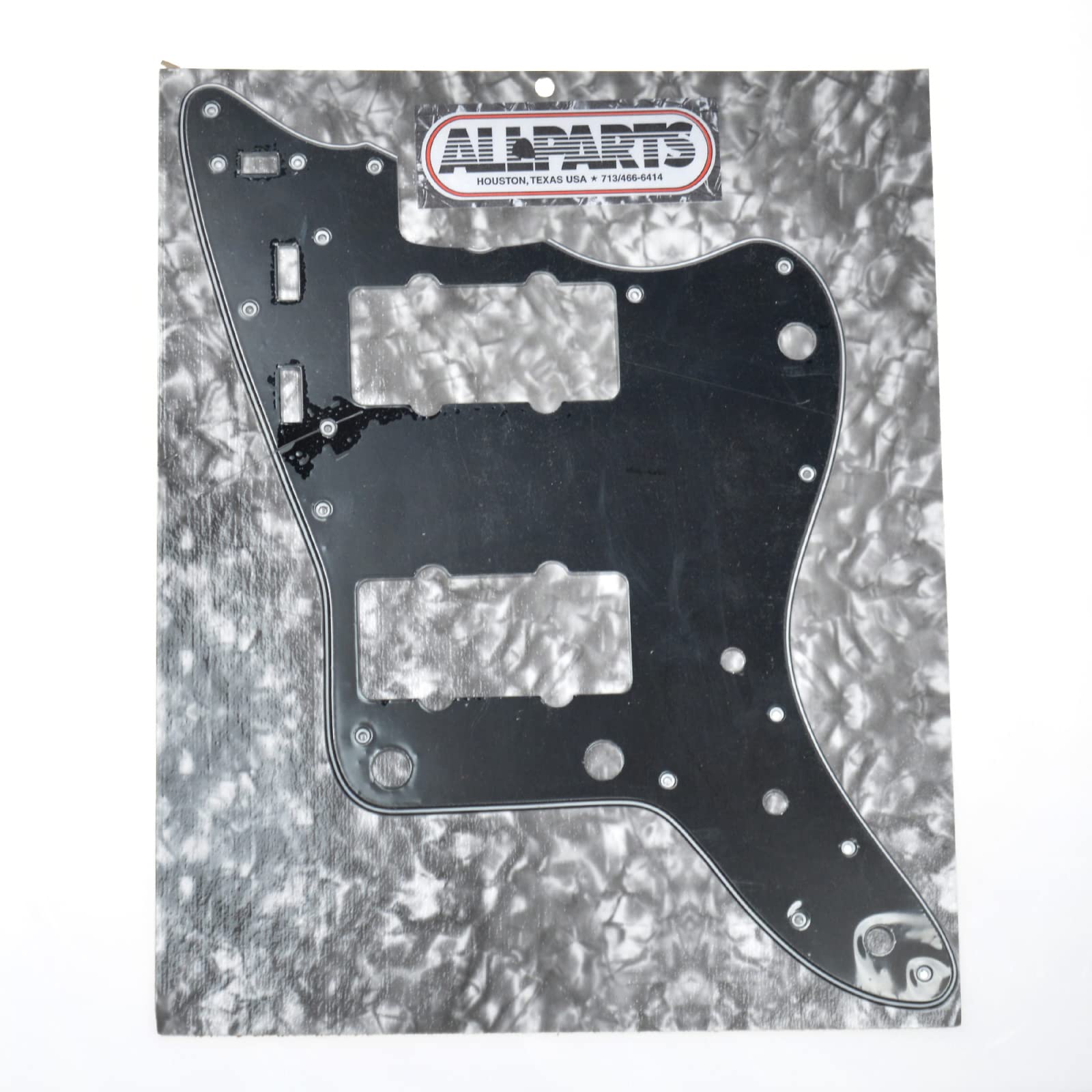 Allparts Jazzmaster Pickguard Black/White/Black