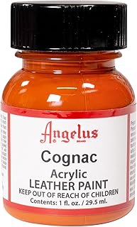 Angelus Acrylic Leather Paint, 1 Fl Oz (Pack of 1), Cognac