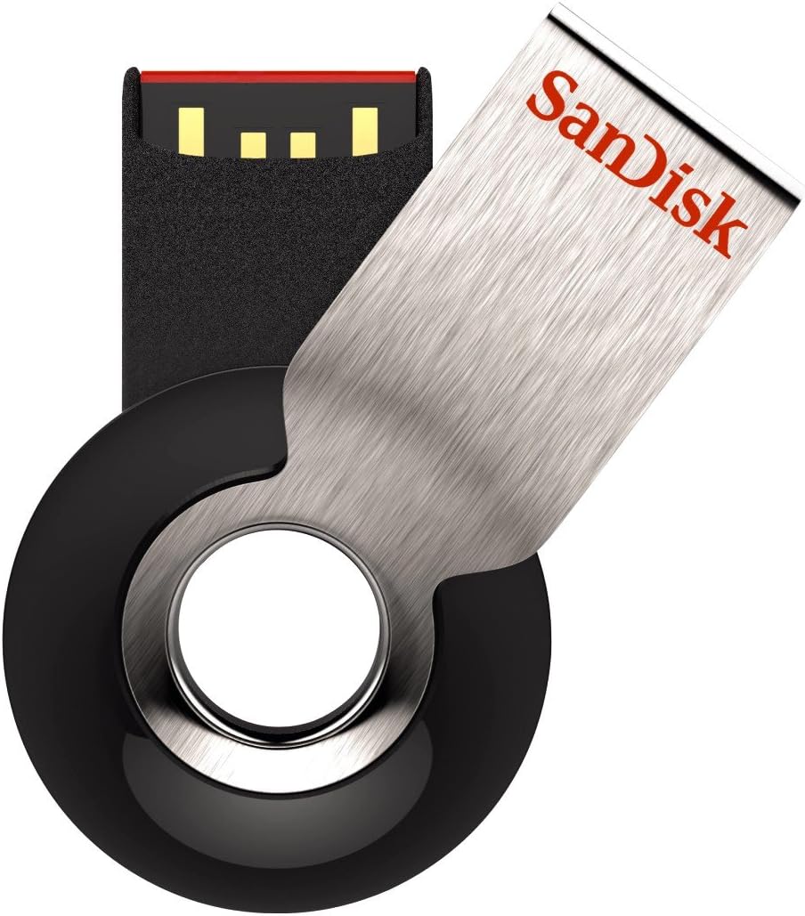 SanDisk Cruzer Orbit 8GB USB 2.0 Flash Drive- SDCZ58-008G-B35