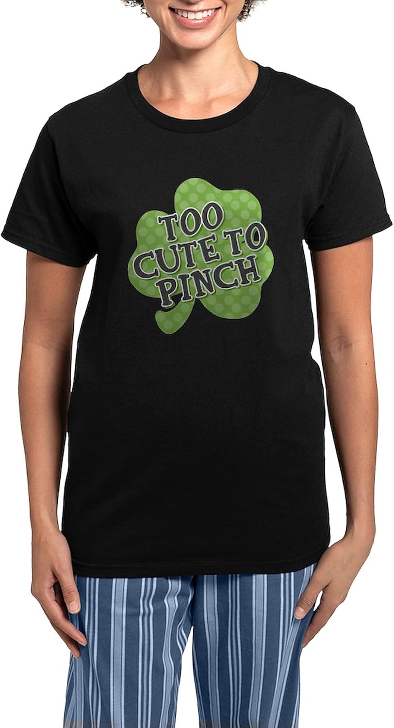 CafePress Too Cute Women's Dark Pajamas Womens Novelty PJ Sleepwear