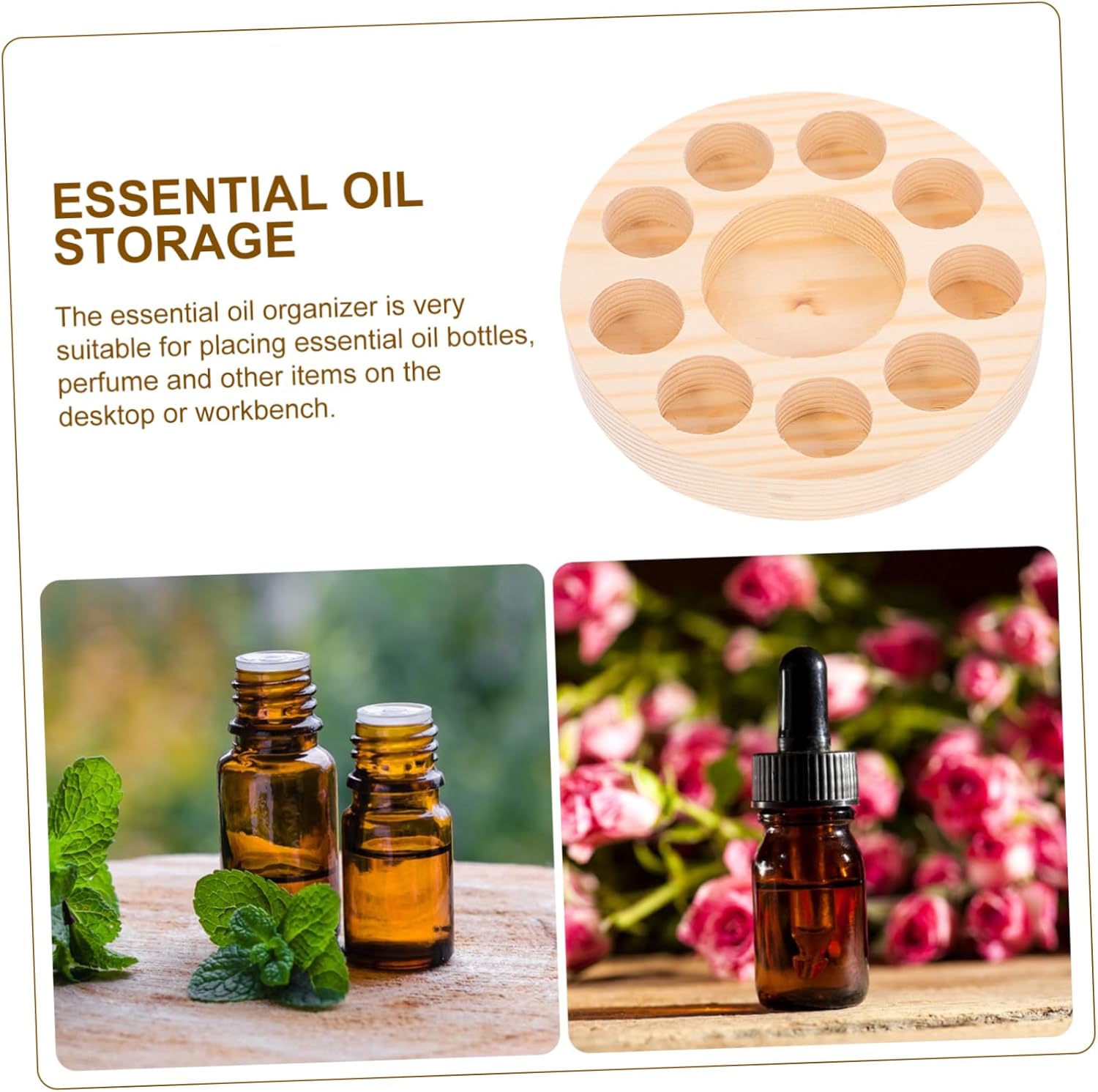 5pcs Organizer Multi Pine Storage Rack for Perfume Bottles Containers Lightweight Design for Display and Easy Access