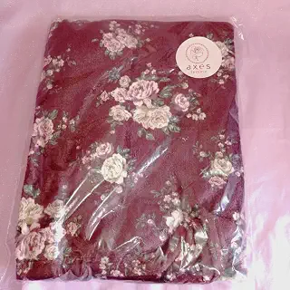 axes femme 花柄ブランケット ノベルティ