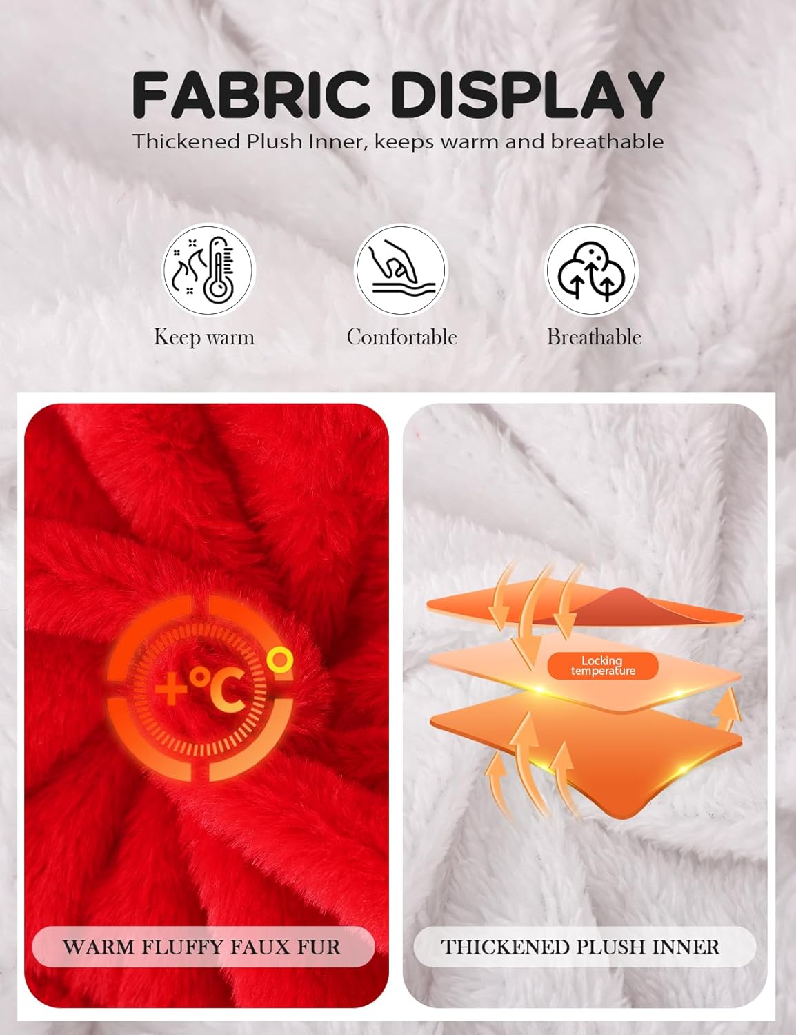 Yimoon Girls Winter Fleece Coats Kids Warm Jacket Cute Ear Hooded Thicken Fuzzy Outerwear - Image 4