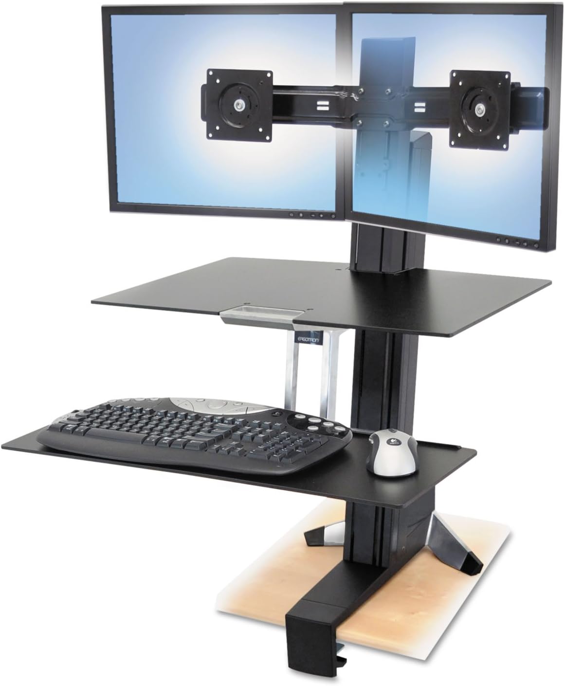 Ergotron WorkFit-S Display Stand 33-349-200