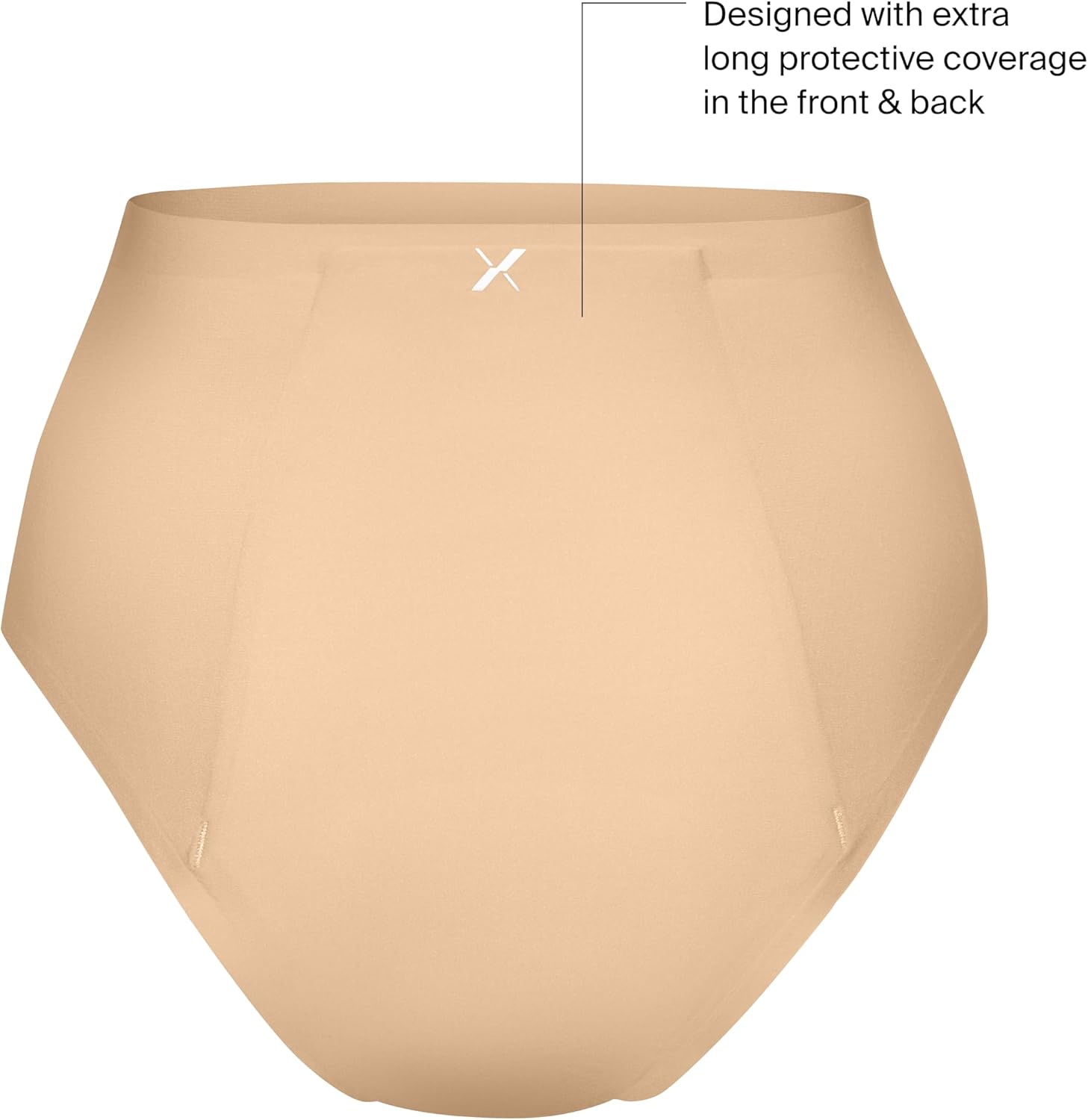 KNIX Zones+ Period Panties - Back Coverage Ultra Leakproof High Rise Underwear - Machine Washable - Image 4