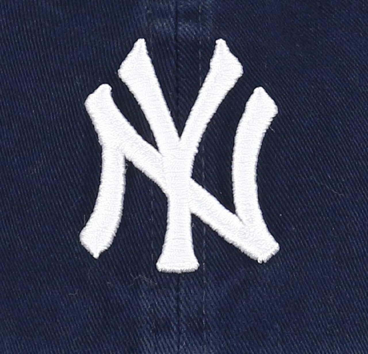 MLB New York Yankees Men's '47 Brand Home Clean Up Cap, Navy, One-Size