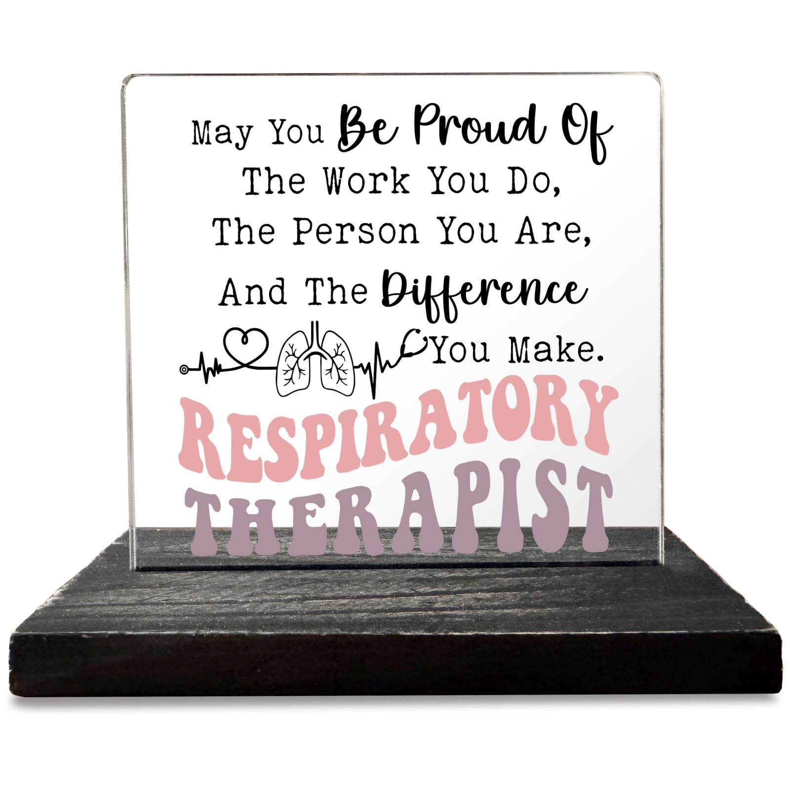 Cadeau de remerciement pour thérapeute respiratoire GAN12