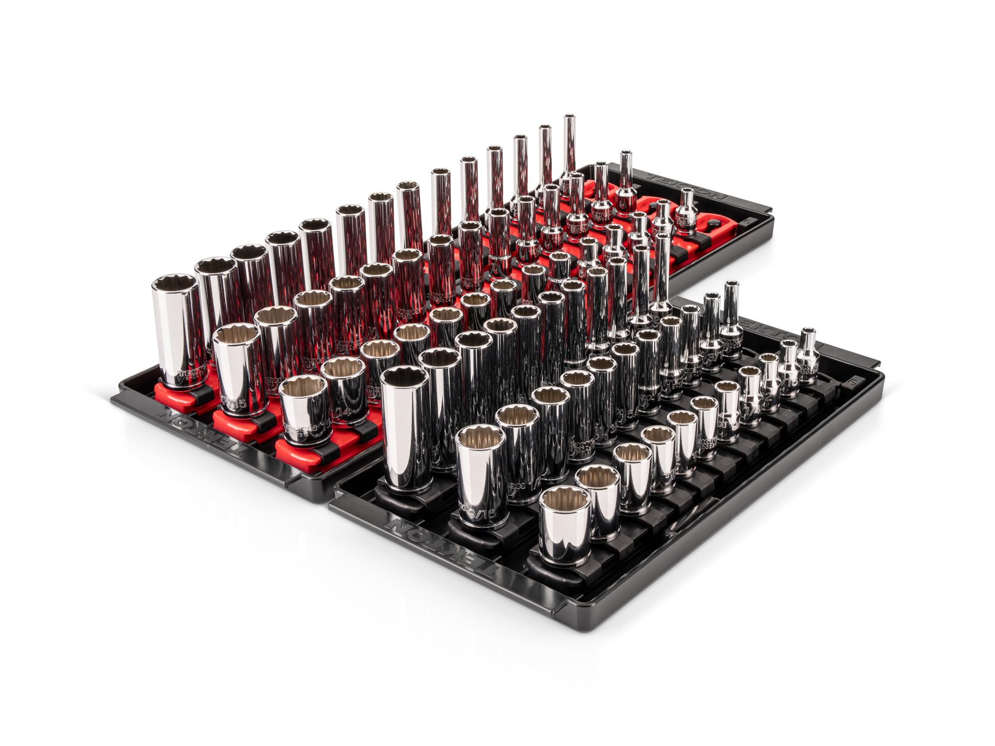 1/4 Inch Drive 12-Point Socket Set, 75-Piece | SHD90219 | (5/32 - 9/16 in., 4 - 15 mm), S…