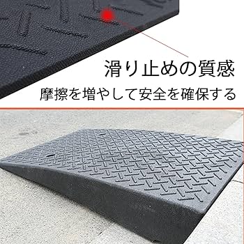 Amazon.co.jp: HSHBGS 段差スロープ バイク スロープ 滑り止め