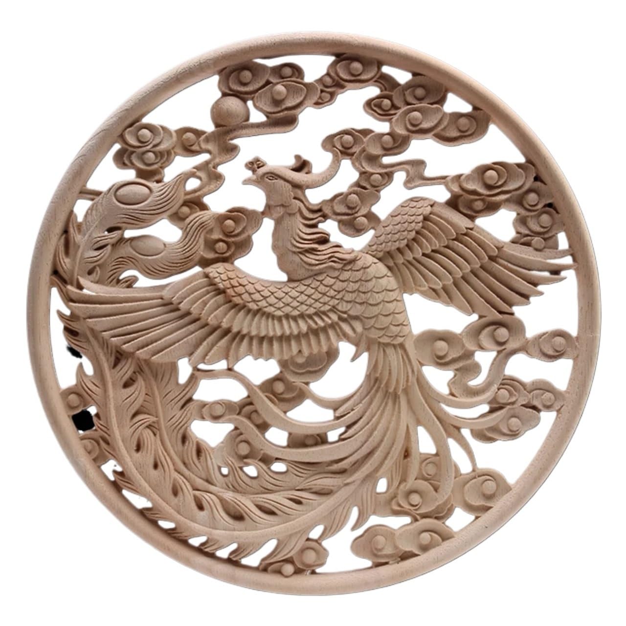 Applique en bois sculpté ornement de meuble bois de sculpture pour décoration intérieure