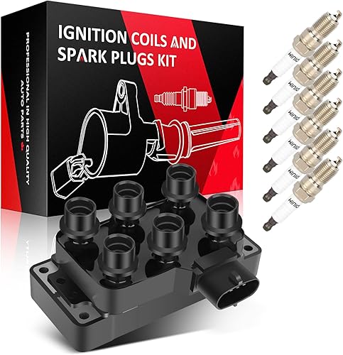 Vista 291 de SCITOO 1 bobinas de encendido con 4 bujías de iridio para Chevrolet 2011-2015 Cruze 1.4L 2016 Cruze Limited 1.4L 2012-2020 Sonic 1.4L 2013-2021 Trax