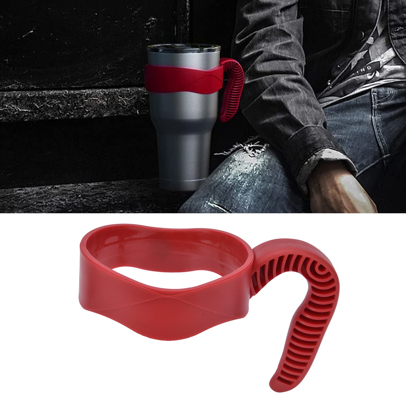 Amazon.com: Jwthee 20 Oz 30 Oz Tumbler Handles,2PCS Comfortable Mug Handle,  Plastic Anti Slip Jug Carrier Handle, Travel Mug Handle Attachment Anti  Slip Travel Mug Grip Cup Holder Car Cup Handle (Red) :