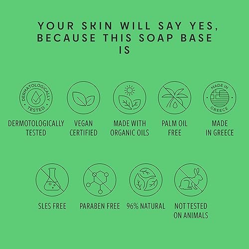 Miniatura 20 de Base de jabón de leche de cabra de 5 libras, sin SLS/SLES, sin aceite de palma, orgánico, para derretir y verter suministros de fabricación de jabón