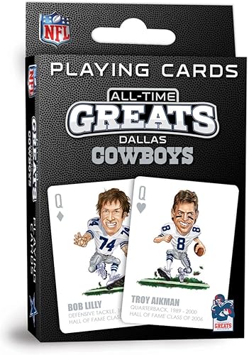 Miniatura 11 de MasterPieces Juegos Familiares - Cartas de Juego NFL San Francisco 49ers All-Time Greats - Baraja de Cartas con Licencia Oficial para Adultos, Niños