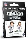 MasterPieces Family Games - Dallas Cowboys All-Time Greats Playing Cards - Officially Licensed Playing Card Deck for Adults, Kids, and Family