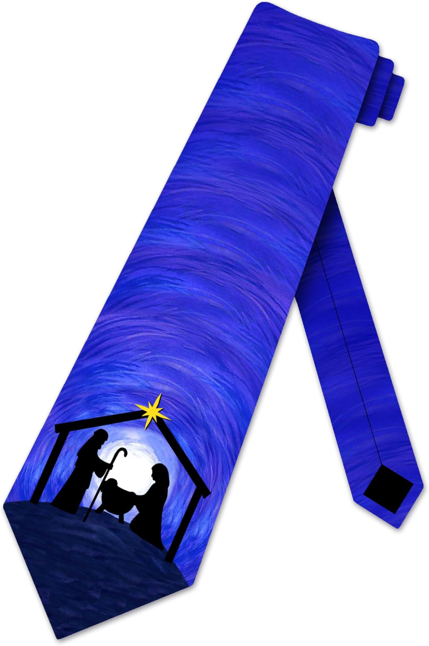 Nativity Ties Mens Religious Christmas Manger Neck Ties