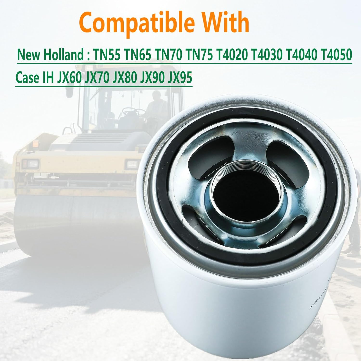 84257511 Hydraulic oil filter Compatible With New Holland TN55 TN65 TN75 Case IH Several Baldwin Tractor for Wix 57794,P765662, 47131195, 5174044, 84123428, 84168726,BT8899