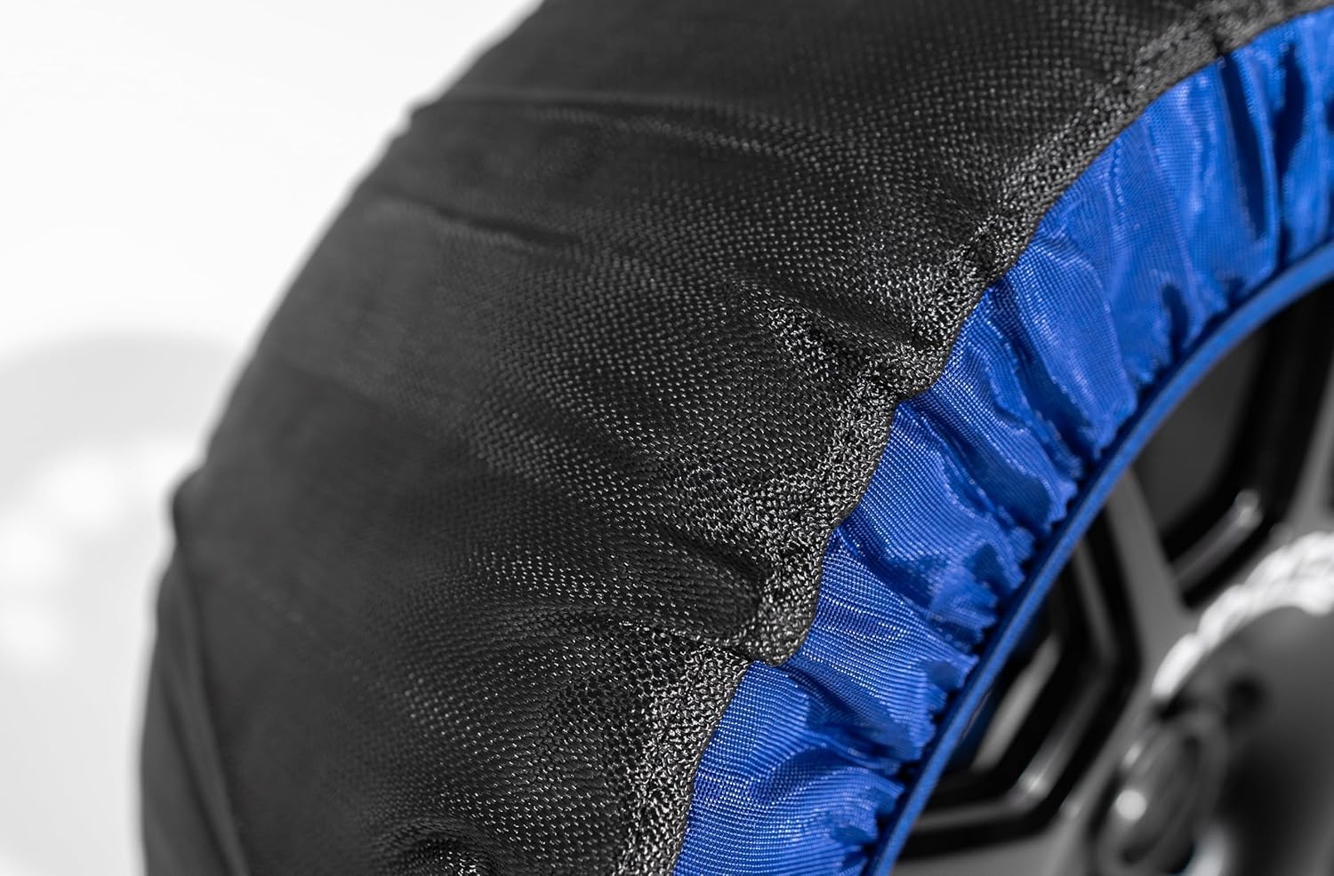 Sparco SnowShield | Juego de 2 cadenas de nieve para coche | Cadenas para nieve fáciles de montar | Silenciosas, duraderas, homologadas y reutilizables (Talla XL)