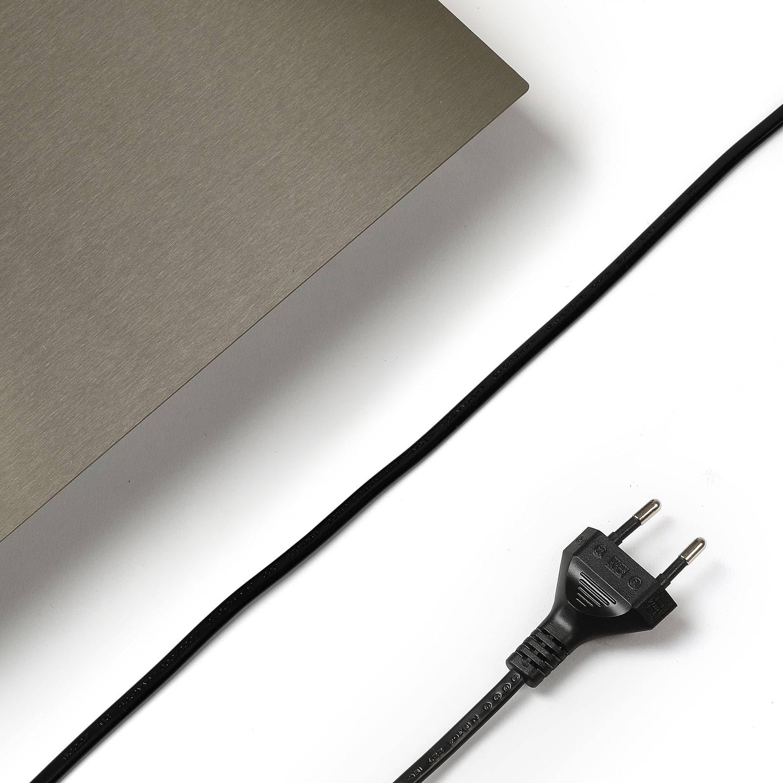 Lucande LED Stehlampe Parthena dimmbar (Modern) in Alu aus Metall (3 flammig,) - Wohnzimmerlampe Stehleuchte Floor Lamp Deckenfluter Standleuchte Wohnzimmerleuchte