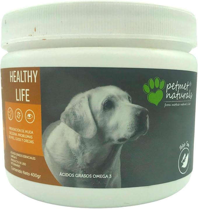 Petmet Naturals Healthy Shield PetMet Naturals - Healthy Life Omega 3, 400gr : Amazon.com.mx
