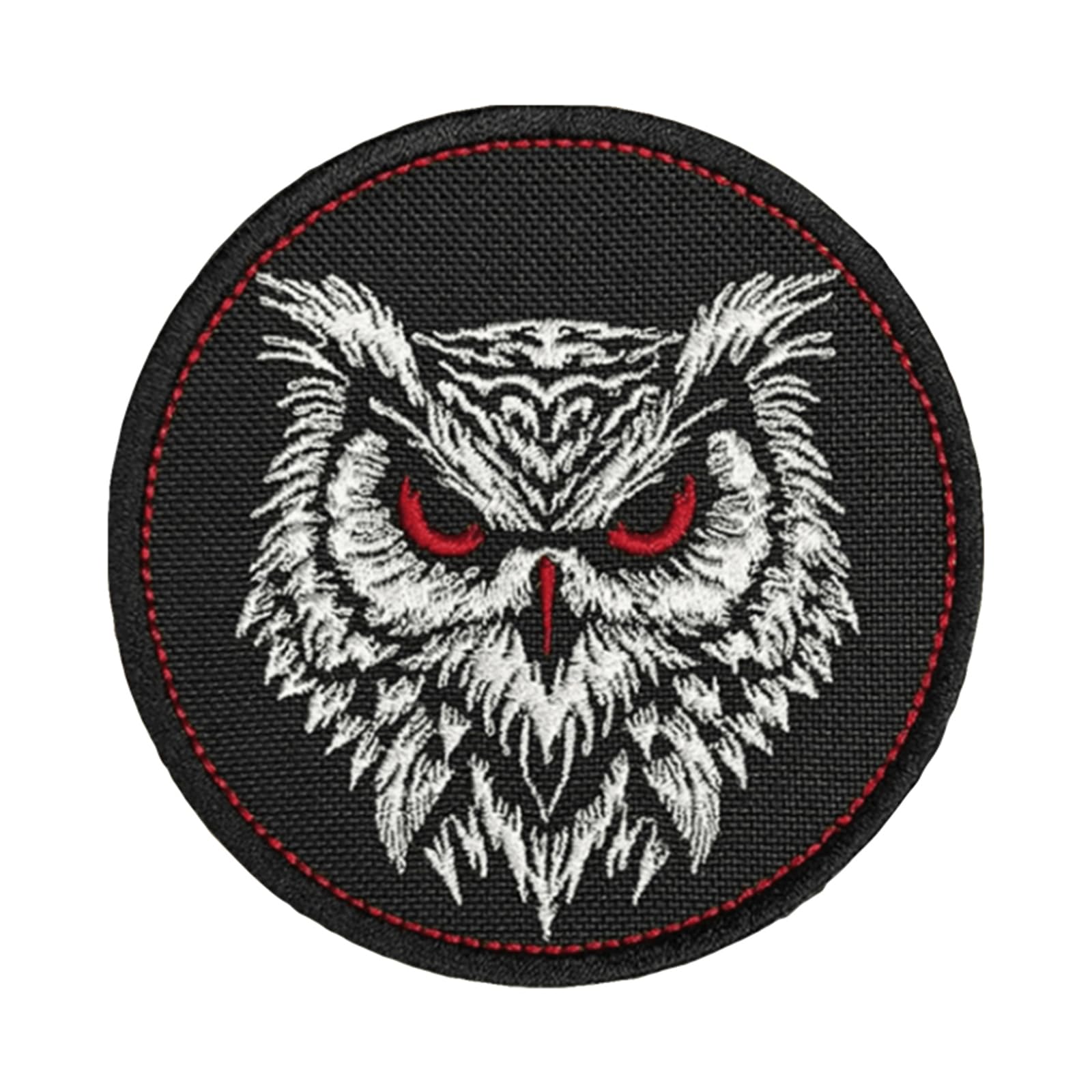 Patch imprimé hibou finition haut de gamme écusson tactique pour blouson