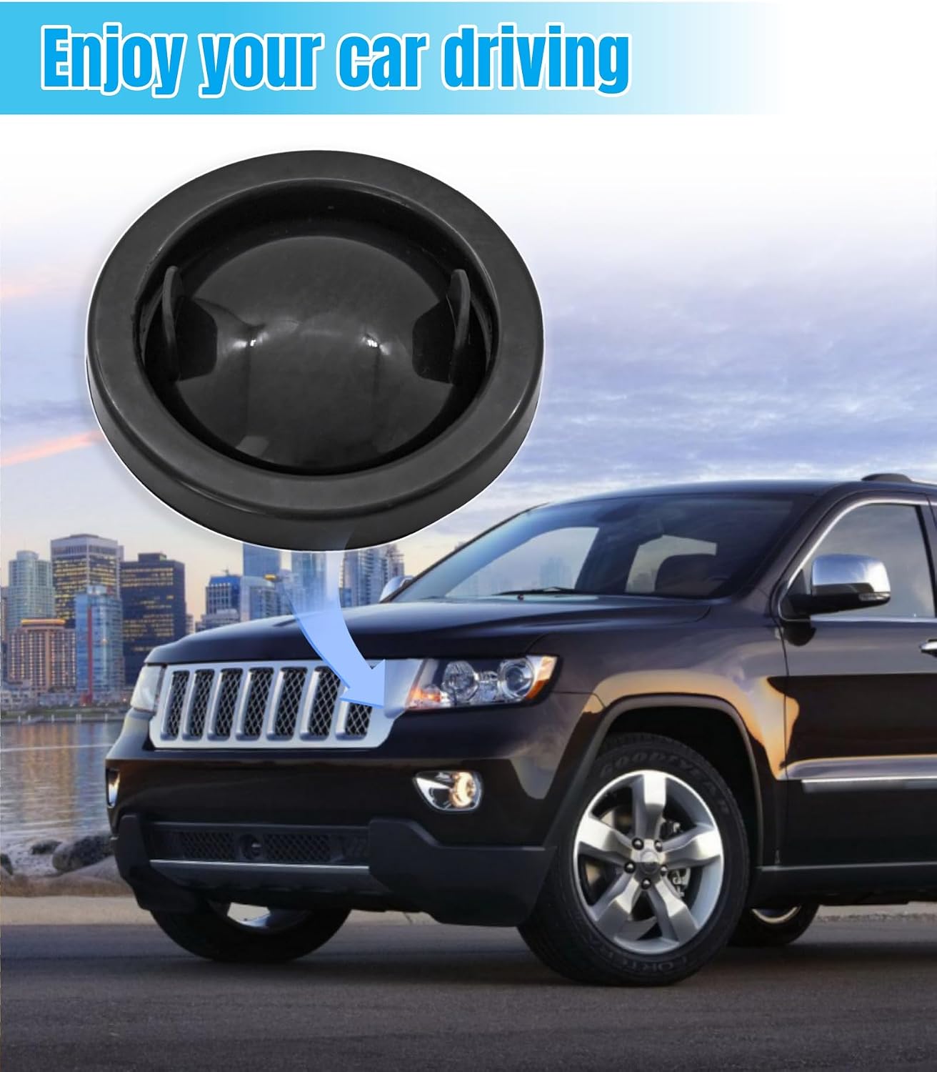 68354272AA 170086 Headlight Dust Cover Cap