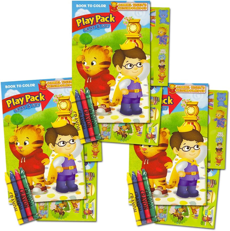 Daniel Tiger Ultimate Party Favors Packs 3 Sets with