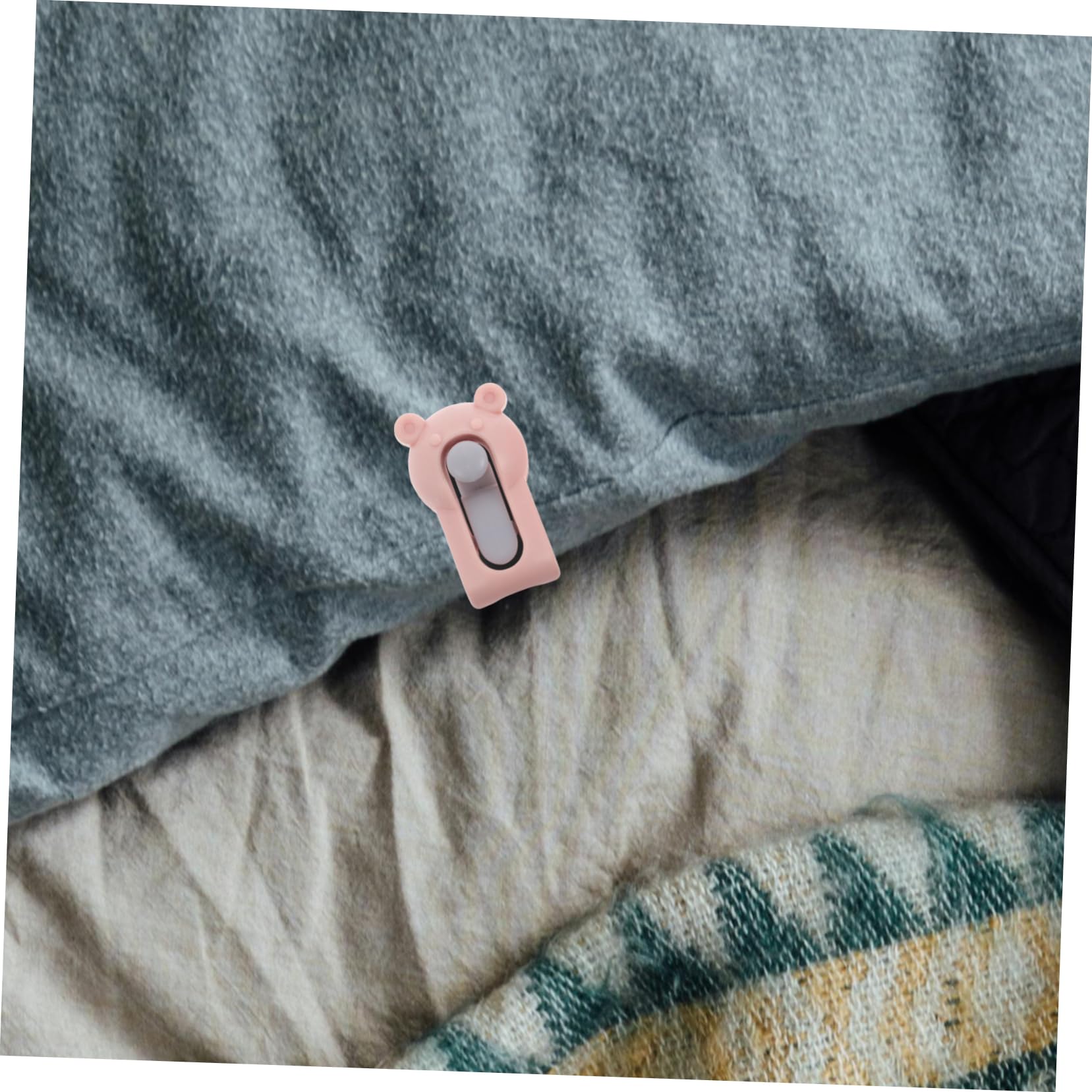 Bettlaken-Clips, Quilt Fixer Knopf, 6 Stück Bettlaken Quilt Halter Bettdecken Winddicht Quilt Fixer Schlaf Clips Bett Zubehör Quilt
