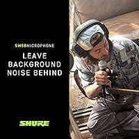 Vista 7 de Shure - Micrófono SM58-LC interfaz digital MVX2U XLR a USB, cable USB-c, conector para auriculares, preamplificador integrado con control