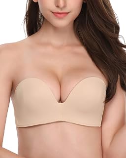Hand Shape Strapless Bra Push Up Custom Lift Wirefree Anti-Slip Bras
