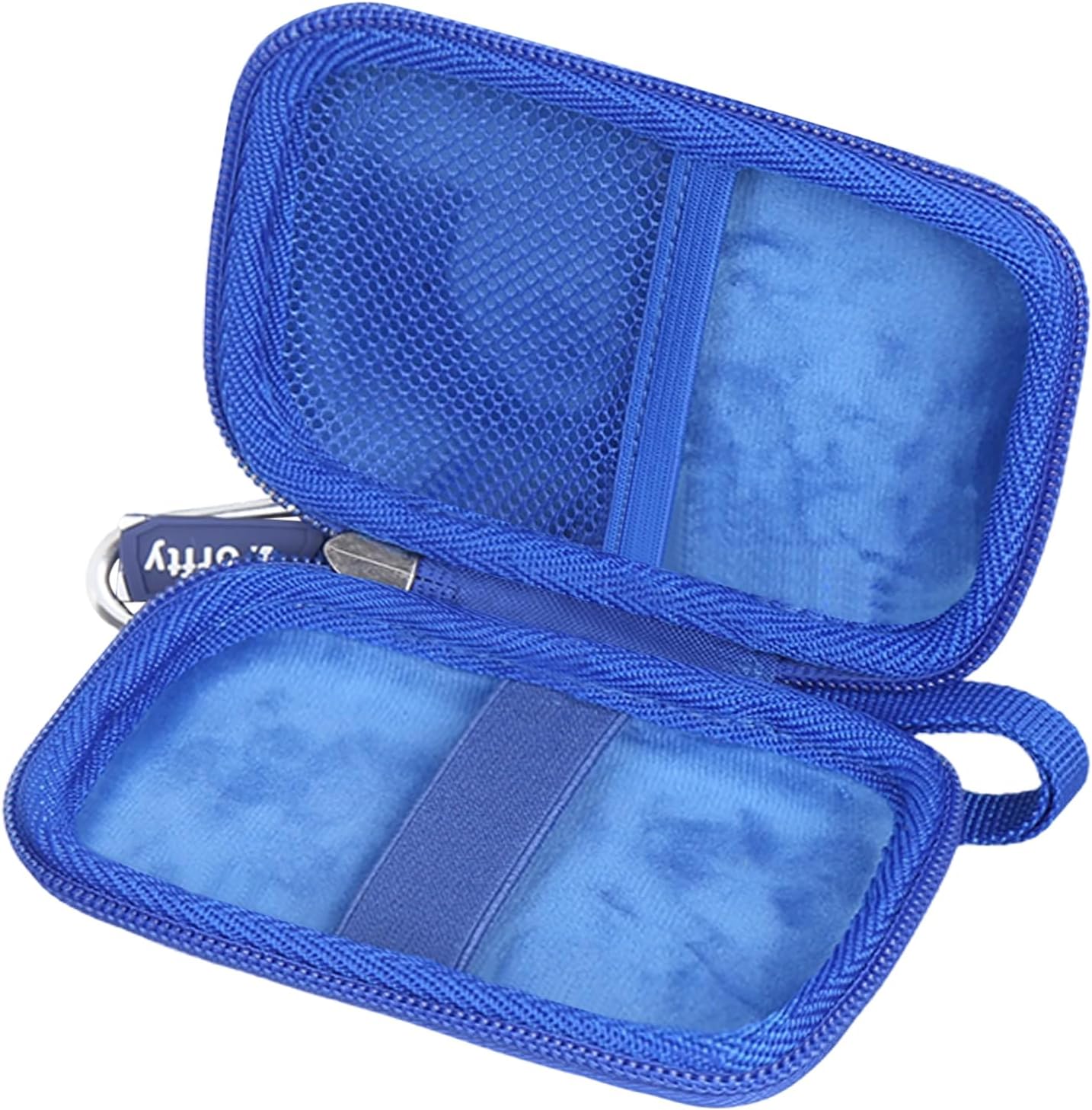 Hard Drive Case for Samsung T9 Portable SSD/Samsung T7 Shield/ T7/ T7 Touch Portable SSD Solid State Drive 1TB, 2TB, 500GB, Case Only (Blue) - Image 7