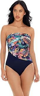 Women's Swimwear Mirage Goddess One Shoulder Underwire Bra One Piece Swimsuit